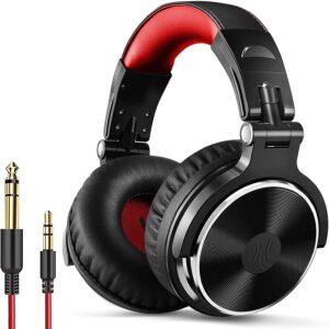 OneOdio Over Ear Headphone, Wired Bass Headsets with 50mm Driver, Foldable Lightweight