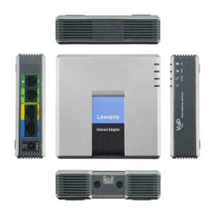 Linksys SPA3102 VoIP Phone Adapter with Router 1 FXO 1 FXS voip Gateway