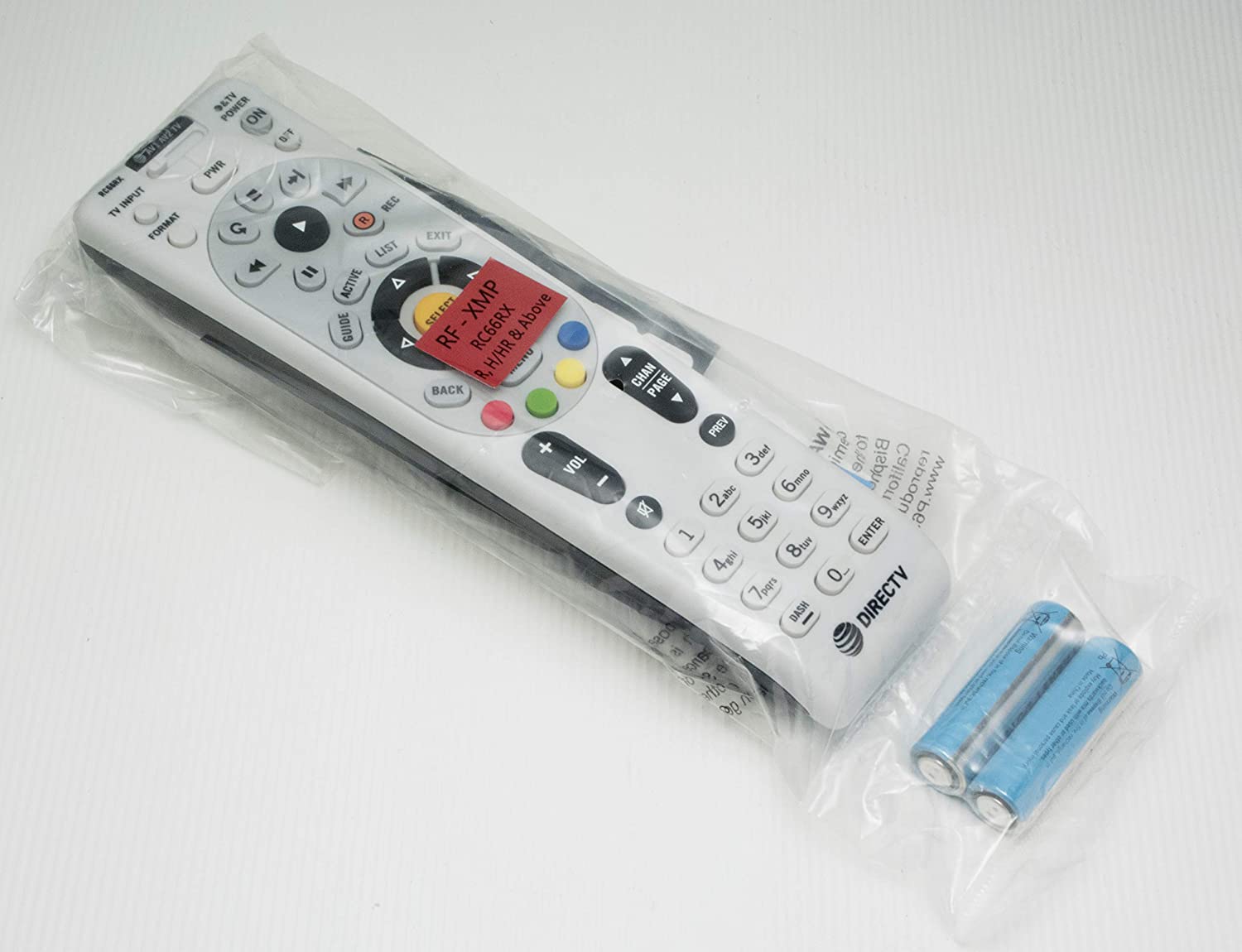 RC66RX Remote Control DirecTV AT&T IR/RF Universal Remote - Image 2