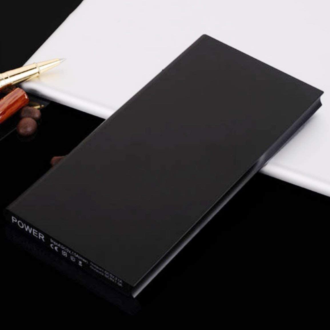 50000mAh Universal Power Bank 9.5mm Ultra-thin Dual USB Output Mobile Power Portable Battery Charger Power Source - Image 4